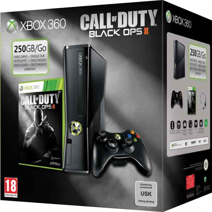 Consola Xbox 360 250 Gb   Call Of Duty Black Ops 2